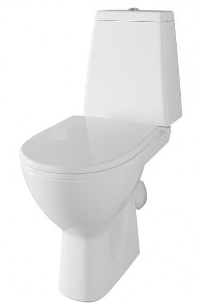 Унитаз -компакт Cersanit JUST S-KO-JUS031-3/6-PL-w напольный с микролифтом