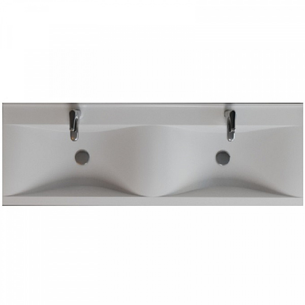 Раковина на тумбу Velvex Pulsus 140 см rkPUL.140-81