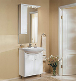 Зеркало-шкаф Акватон Домус 65x110 1A008202DO01L левый с подсветкой