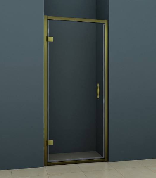 Душевая дверь Azario AZ-101H S 90х200 бронза