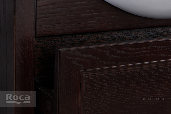 Тумба под раковину Roca America Evolution L 105 дуб тёмный шоколад ZRU9302944