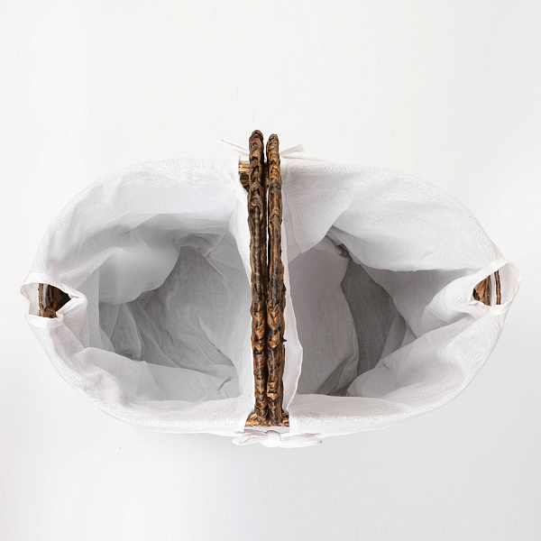 Корзина для белья Wasserkraft Dill WB-611-L