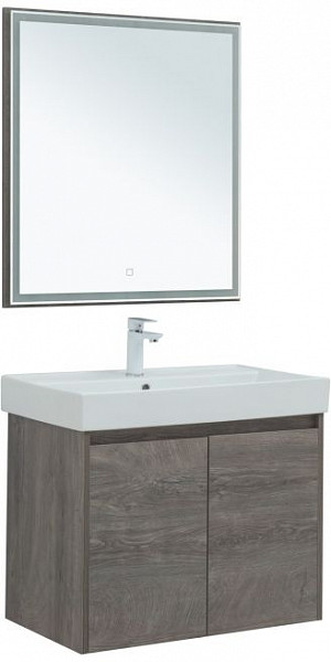 Мебель для ванной Aquanet Nova Lite 75 дуб рошелье (2 дверцы) 00302536