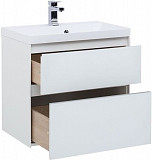 Тумба под раковину Aquanet Гласс 70 белый 00206700