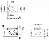Унитаз Duravit Starck 3 2200090000 подвесной