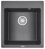 Мойка кухонная Granula квадратная кварц 4651, ГРАФИТ