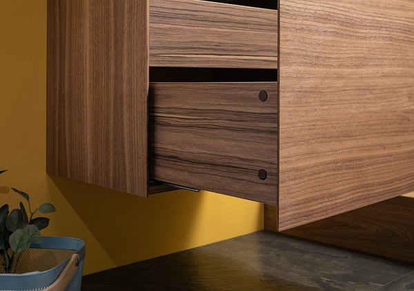 Тумба с раковиной Aquanet Нью-Йорк 70 орех 00213935