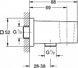 Подключение для душевого шланга Grohe Euphoria 26370000