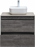 Тумба под раковину Aquanet Nova Lite 75 дуб серый (2 ящика) 00287890