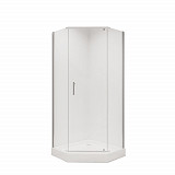 Душ. ограждение Niagara NG-6634-08 (100*100*190) трапеция, дверь распашная, 1 место