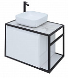 Тумба под раковину Aquanet Nova Lite Loft 75 L белый 00261650