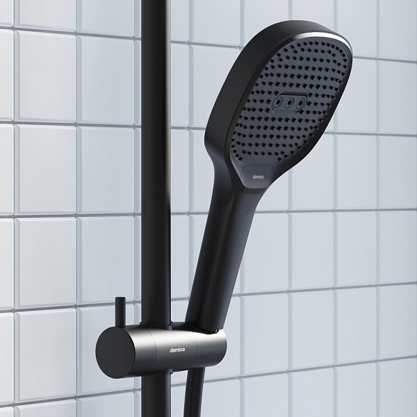 940000300 Merkur душ.система: верх.душ 310*200 мм, ручн.душ 3 ф-ции 130*250 мм, штанга 1050-1450, че