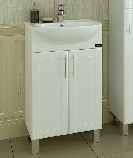 Тумба напольная Дублин 50 под раковину Уют 50 Санта 223011