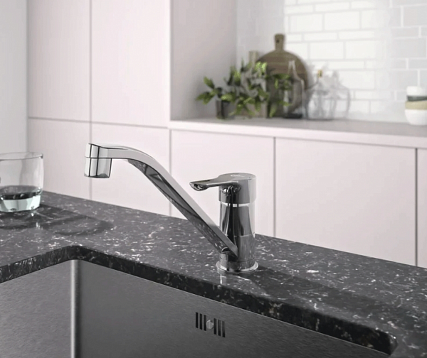 Смеситель Ideal Standard Alpha BC490AA для кухонной мойки