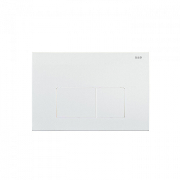 Клавиша смыва, универсальная, глянцевый белый, Optima Home, IDDIS, OPH10W0i77