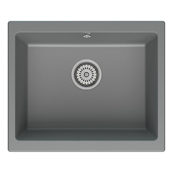 Мойка кухонная Point Сидли 55 PN3007AL, серый
