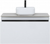 Тумба под раковину Aquanet Nova Lite 100 белый (1 ящик) 00242580