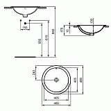 Раковина Ideal Standard Connect 50 см E5053MA