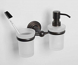 Держатель стакана и дозатора Wasserkraft Isar K-7389