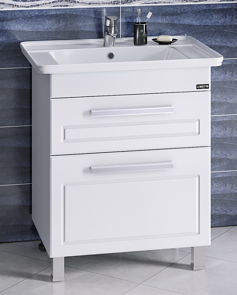 Тумба под раковину напольная Нептун 75 Санта 230004н