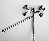 Смеситель для ванны с длинным изливом Wasserkraft Amper 2902L