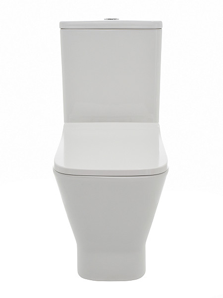 AQM1005 Унитаз напольный Rimless AQUAme c сиденьем SoftClose, горизонтальный выпуск. 620x345x415мм