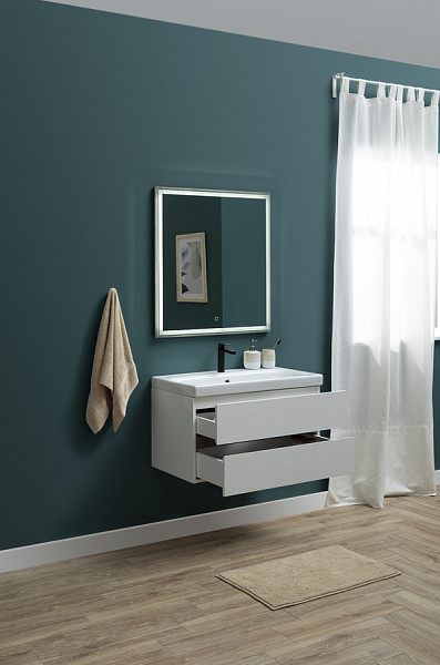 Зеркало Aquanet Nova Lite 75 дуб рошелье LED 00242258