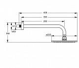 Верхний душ Vidima Seva Jet BA193AA