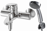 Смеситель для ванны с коротким изливом с аксессуарами Bravat Drop F64898C-B
