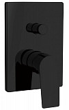 Смеситель для душа Aquanet Static Black AF330-51B (с внутренней частью) AF330-51B
