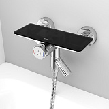 Смеситель для ванны с управлением Push Control, Shelfy, IDDIS, SHESBBTi02WA