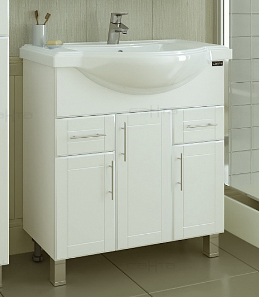 Тумба напольная Дублин 80 под раковину Классик 80 Санта 223008