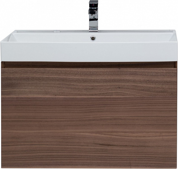 Тумба под раковину Aquanet Нью-Йорк 85 орех 00203947