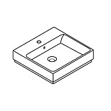 Раковина накладная Grohe Cube Ceramic 3947800H