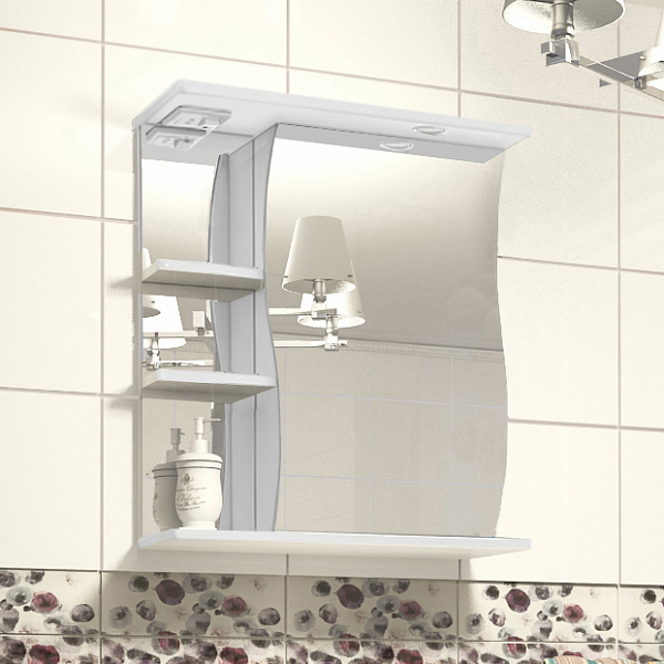 Зеркало-шкаф Style Line Волна 60/С