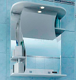 Зеркальный шкаф Лира 55 со светом Санта 101053