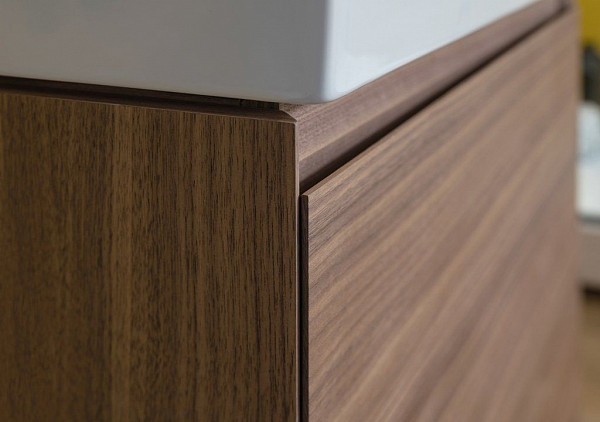 Тумба с раковиной Aquanet Нью-Йорк 100 орех 00213937