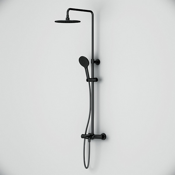 F0780522 Like душ.система, набор: смеситель д/ванны/душа с термостатом, верх.душ.d 220 мм, ручной ду
