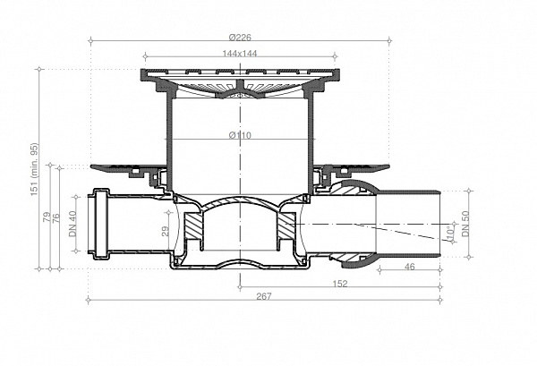 Confluo Standard 15х15 Tide 3 Pestan