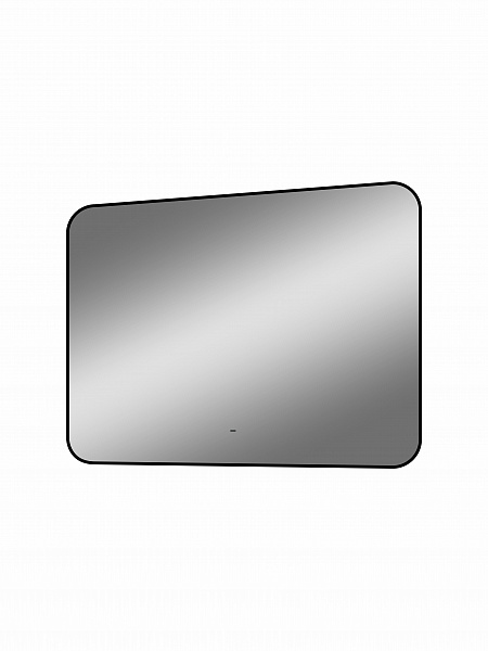 Зеркало Континент "Torry Led" с фоновой подсветкой, бесконтактным сенсором, черной окантовкой 1000х700