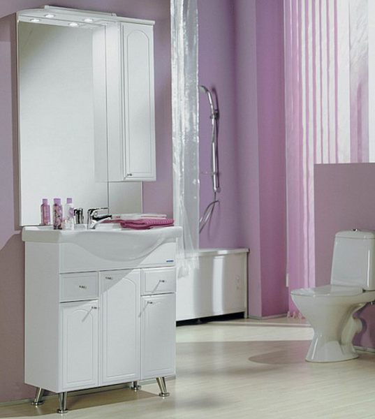 Зеркало-шкаф Акватон Майами 75x111 1A047502MM01R правый с подсветкой