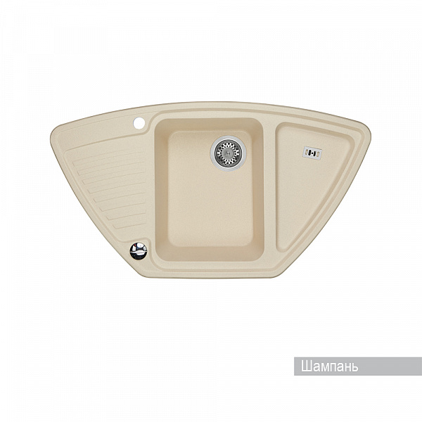 Мойка для кухни Aquaton Лория угловая шампань 1A715032LR290