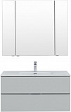 Мебель для ванной Aquanet Алвита New 100 2 ящика, серый 00274528