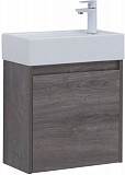 Тумба под раковину Aquanet Nova Lite 50 дуб рошелье (1 дверца) 00298854