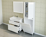 Колонна Лондон 60 напольная с бельевой корзиной Санта 524006