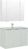 Мебель для ванной Aquanet Алвита New 100 3 дверцы, белый матовый 00274111