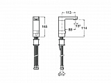 Смеситель Roca L90 для раковины 5A5301C00