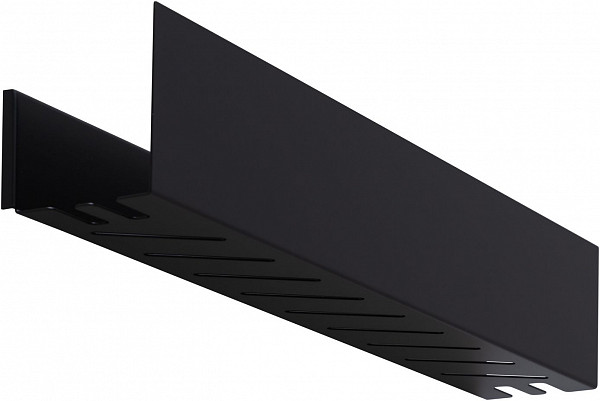 Полка Aquanet Магнум 60x12 черная матовая 00274182