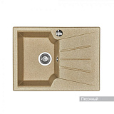 Мойка для кухни Aquaton Монца прямоугольная с крылом песочная 1A716032MC220