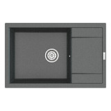 Мойка кухонная Point Велета 78 PN3002GR, графит